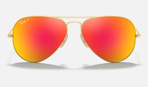 عینک آفتابی ریبن مدل خلبانی فلش‌لنز AVIATOR FLASH LENSES RB3025 112/4D