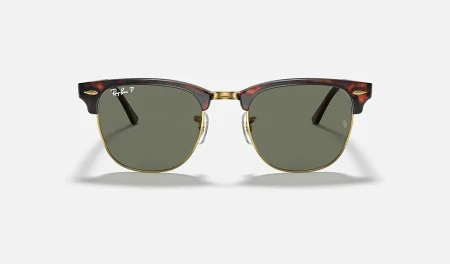 عینک آفتابی ریبن اصل مدل کلابمستر قهوه‌ای هاوانا (پلاریزه) RB3016 990/58