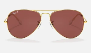 عینک آفتابی ریبن مدل خلبانی پلاریزه  AVIATOR RB3025 001/15