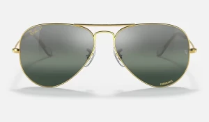 عینک آفتابی ریبن مدل خلبانی كرومانس RB3025 9196G6 LEGEND GOLD