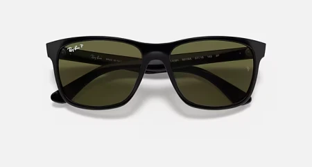 عینک آفتابی یونیسکس RB4181 601/9A با طراحی کلاسیک، فریم مشکی و عدسی پلاریزه