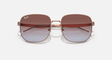 عینک آفتابی ریبن مدل  RB3713D 9202I8 Rose Gold رزگلد