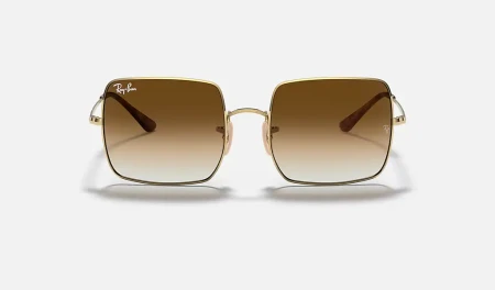 عینک آفتابی ری‌بن مربعی مدل RB1971 با عدسی قهوه‌ای سایه‌روشن (Ray-Ban Square 1971 Classic)