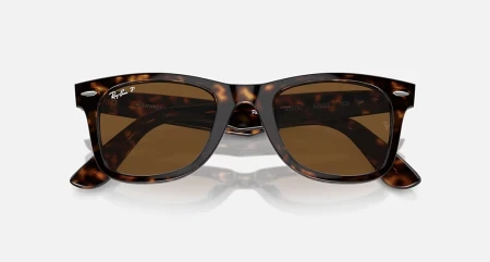عینک آفتابی ریبن مدل ویفرر اورجینال کلاسیک RayBan RB2140 902/57 (دارای شیب پانتوسکوپیک )